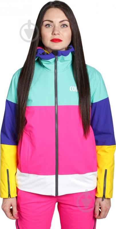 Куртка жіноча зимова Colmar LADIES SKI JACKET CREATIVITY 29263TY-01 р.38 різнокольорова - фото 1