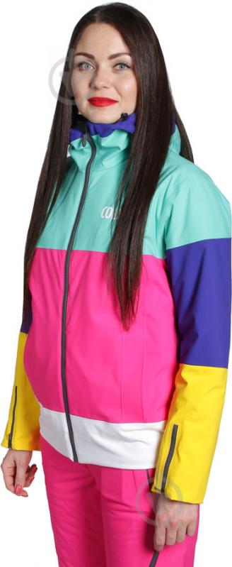 Куртка жіноча зимова Colmar LADIES SKI JACKET CREATIVITY 29263TY-01 р.40 різнокольорова - фото 2