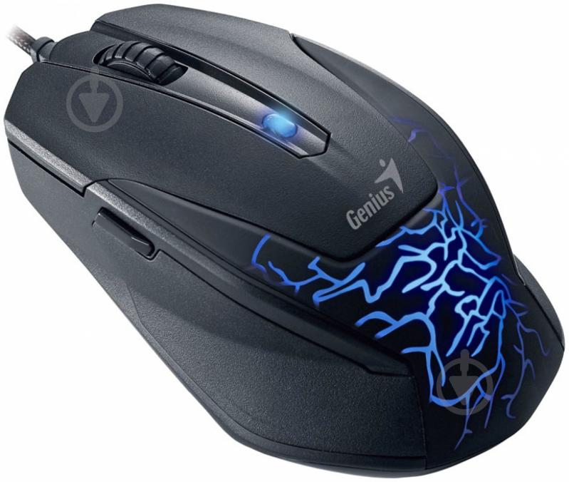 Мышь Genius X-G500 USB Gaming (31010163101) black - фото 2 Мышь Genius X-G500 USB Gaming (31010163101) black - фото 2