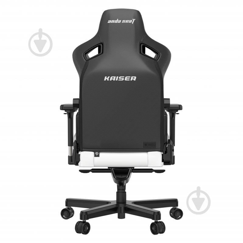 Кресло игровое Anda Seat Kaiser 3 Size L белый - фото 8