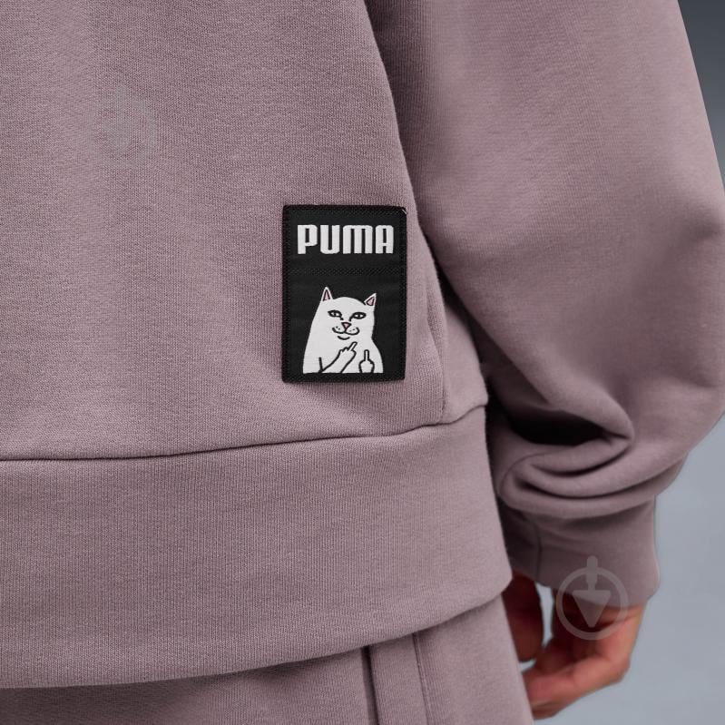 Джемпер Puma PUMA X RIPNDIP Boxy Graphic Hoodie TR 63241464 р.S серый - фото 4 Джемпер Puma PUMA X RIPNDIP Boxy Graphic Hoodie TR 63241464 р.S серый - фото 4