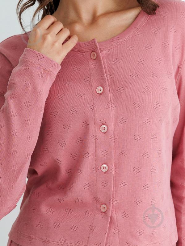 Лонгслив Roksana Ажур №1906/46008 р. 46 пудровый (№1906) - фото 2 Лонгслив Roksana Ажур №1906/46008 р. 46 пудровый (№1906) - фото 2