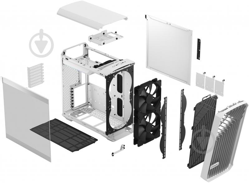 Корпус Fractal Design Torrent Compact White TG (7340172702917) - фото 14