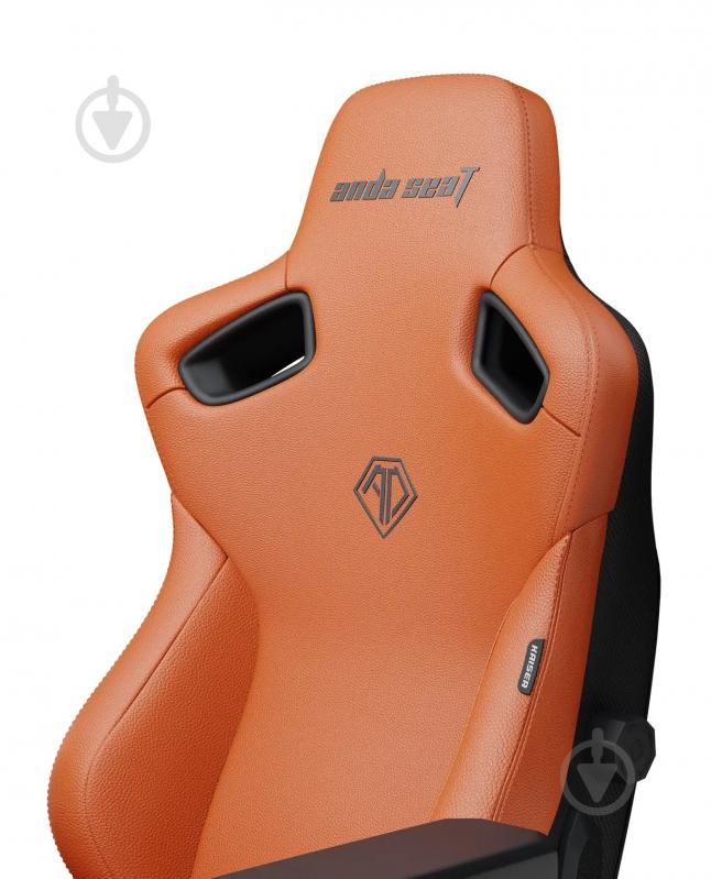 Кресло игровое Anda Seat Kaiser 3 Size L оранжевый - фото 4