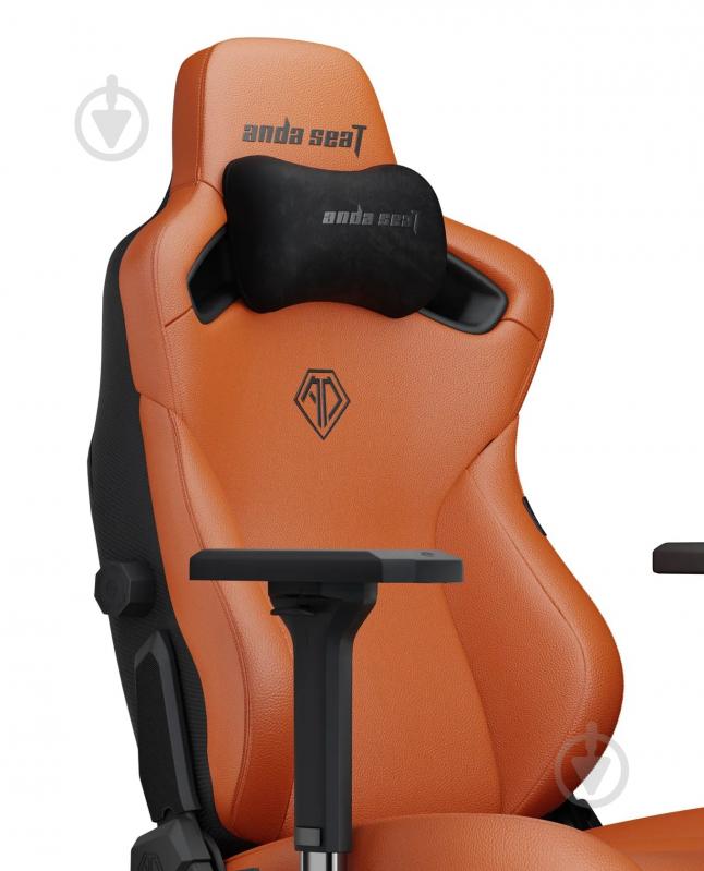 Кресло игровое Anda Seat Kaiser 3 Size L оранжевый - фото 3