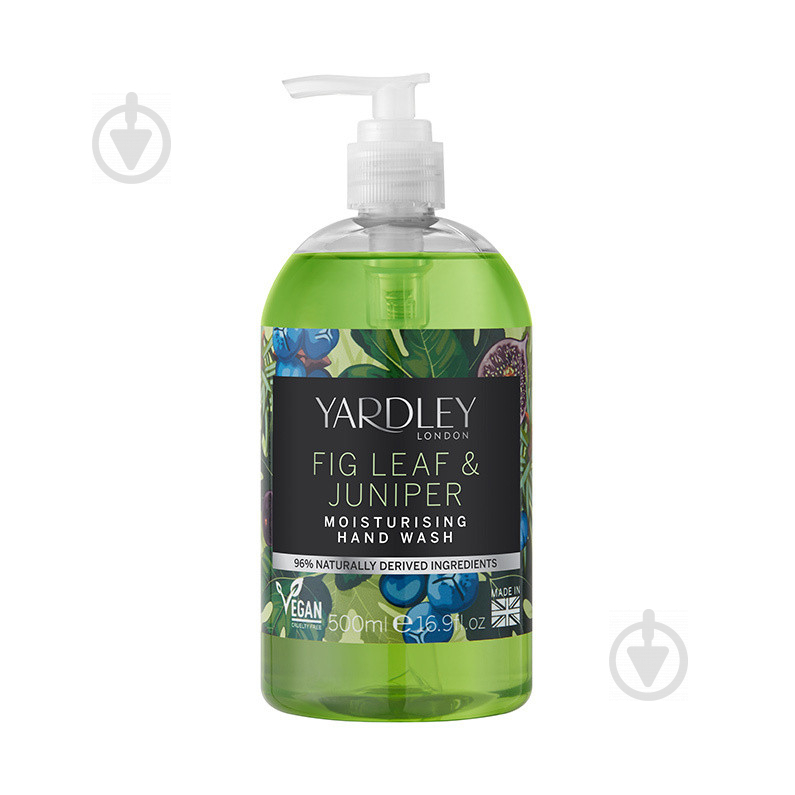 Мило Yardley Fig leaf & Juniper 500 мл - фото 1