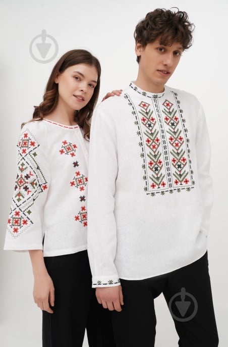 Сорочка Галерея льону Ясен 9457/50/101 р. 50 білий - фото 3 Сорочка Галерея льону Ясен 9457/50/101 р. 50 білий - фото 3