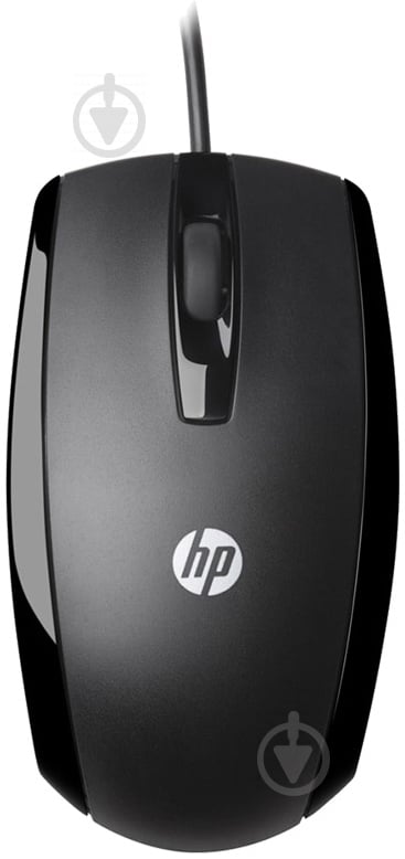 Мышь HP X500 Wired Mouse (E5E76AA) black - фото 1