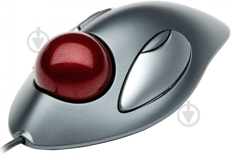 Мышь Logitech TrackMan Marble (910-000808) grey - фото 3 Мышь Logitech TrackMan Marble (910-000808) grey - фото 3