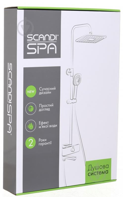 Душова система ScandiSPA з термостатом Skadi PR-211029-3BK - фото 5