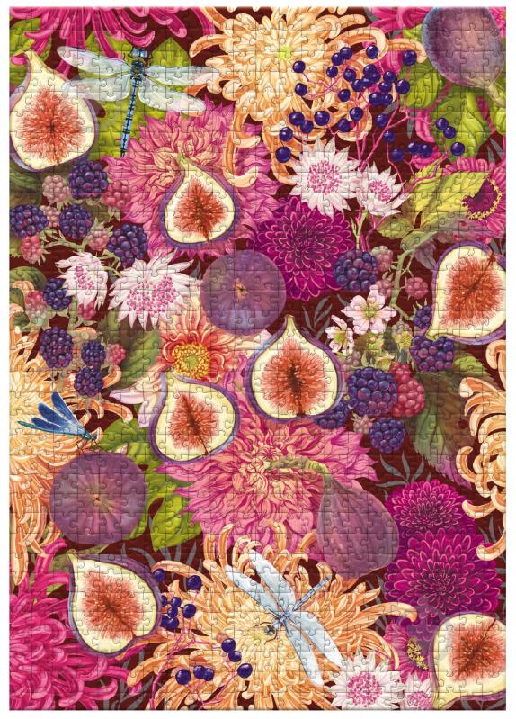 Пазл DoDo Easy-XL Ботаніка. Інжир та квіти 770 елементів 300615 - фото 3