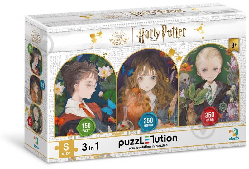 Пазли DoDo 3 в 1 Harry Potter. Мрія і фантазія на 150, 250, 350 елементів 200574 - фото 1 Пазли DoDo 3 в 1 Harry Potter. Мрія і фантазія на 150, 250, 350 елементів 200574 - фото 1