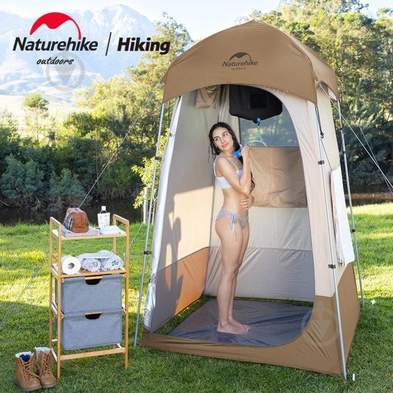 Палатка Naturehike для душа NH21ZP005 6927595779088 - фото 4