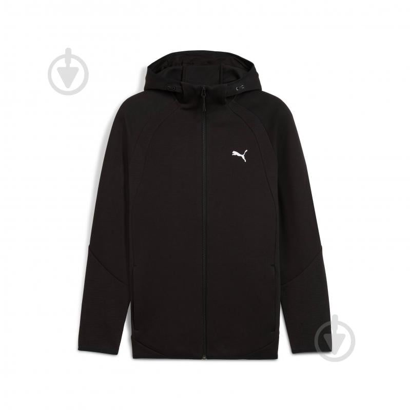 Джемпер Puma EVOSTRIPE FZ Hoodie DK 68823101 р.S чорний - фото 4 Джемпер Puma EVOSTRIPE FZ Hoodie DK 68823101 р.S чорний - фото 4