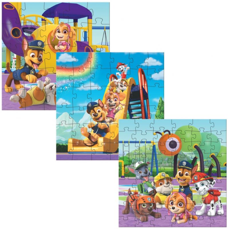 Пазли DoDo 3 в 1 Paw Patrol. Ігровий майданчик на 25, 36, 54 елементи 200578 - фото 3 Пазли DoDo 3 в 1 Paw Patrol. Ігровий майданчик на 25, 36, 54 елементи 200578 - фото 3