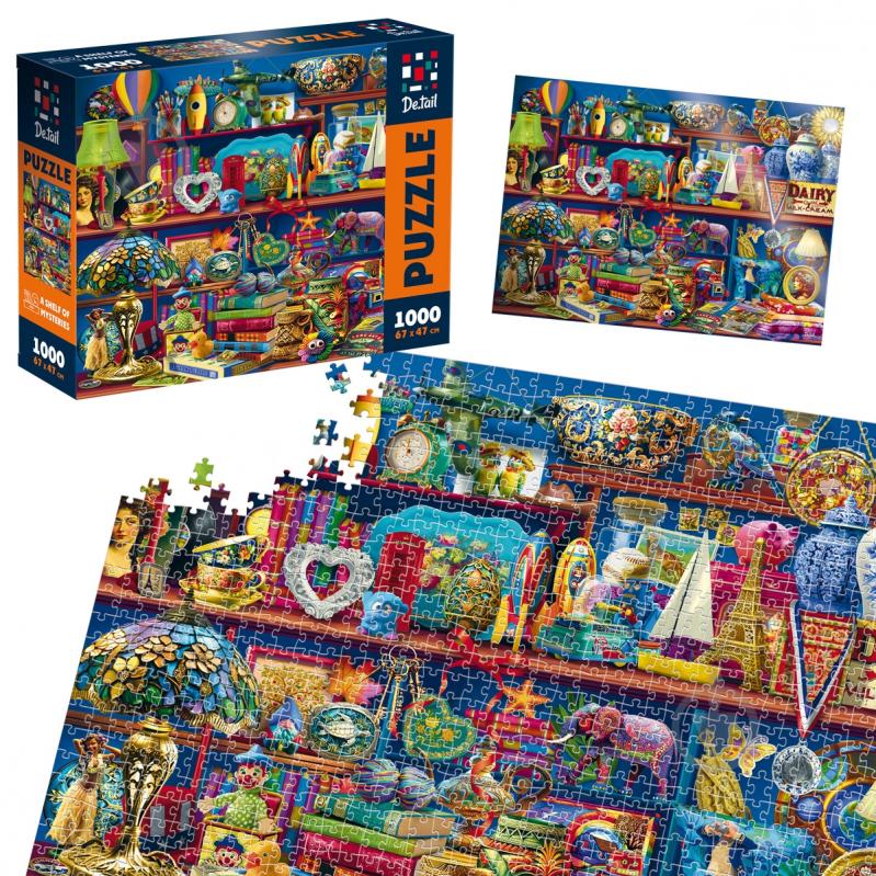 Пазли De.tail Поличка загадок DT1000-10 - фото 2