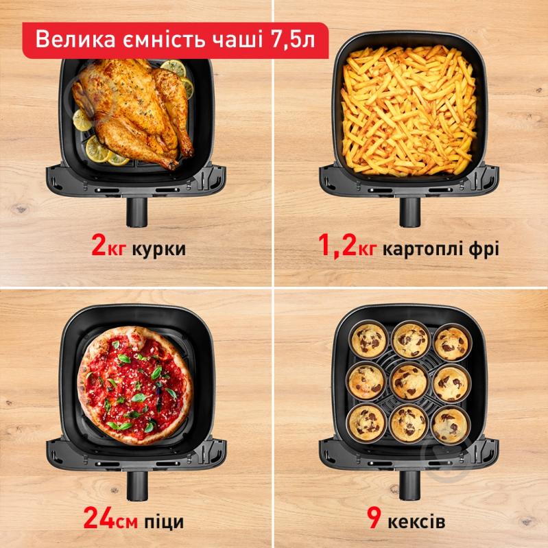 Мультипечь Tefal Easy Fry Mega EY855D10 - фото 4