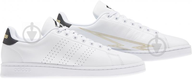 Кроссовки мужские Adidas ADVANTAGE FW6670 р.41 1/3 белые - фото 3