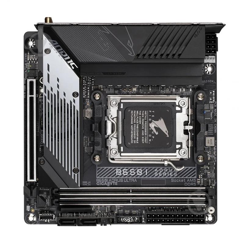 Материнская плата Gigabyte B650I AORUS ULTRA (Socket AM5, AMD B650, mini ITX) - фото 4
