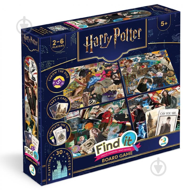 Игра настольная DoDo Find It Harry Potter 200585 - фото 1 Игра настольная DoDo Find It Harry Potter 200585 - фото 1