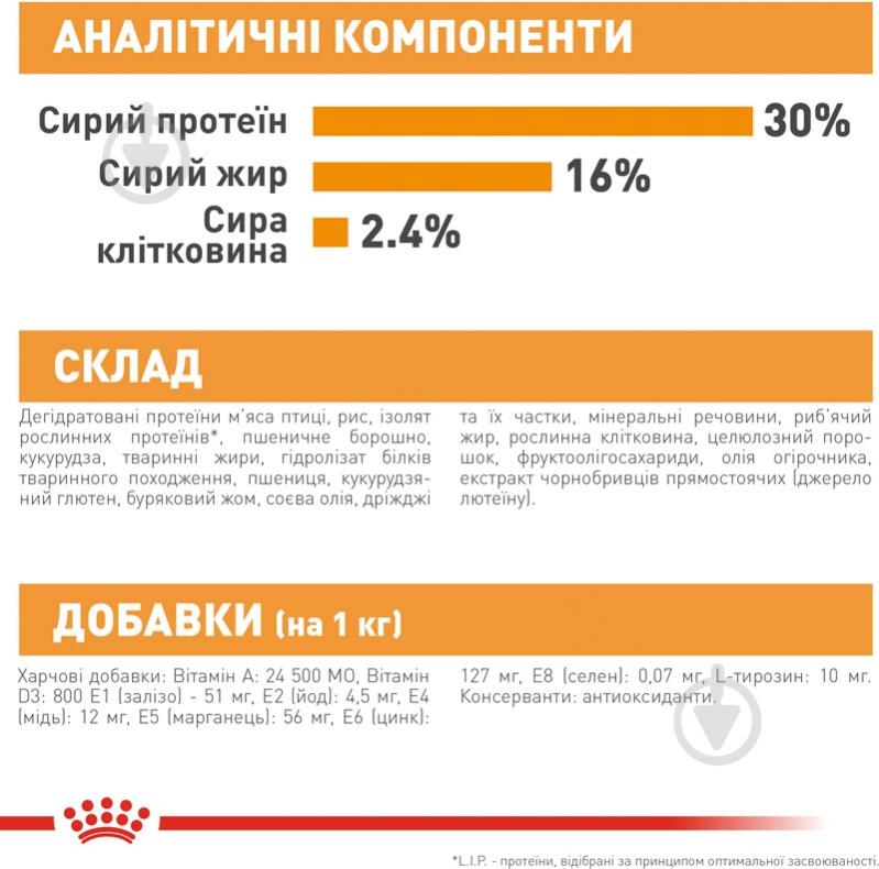 Корм сухий для дорослих собак для малих порід Royal Canin MINI COAT CARE (Міні Коат Кер), 3 кг 3 кг - фото 8