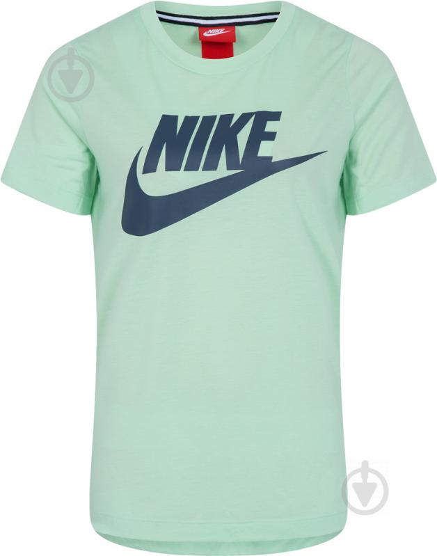 Футболка Nike W NSW ESSNTL TEE HBR 829747-343 р.XS зелений - фото 1