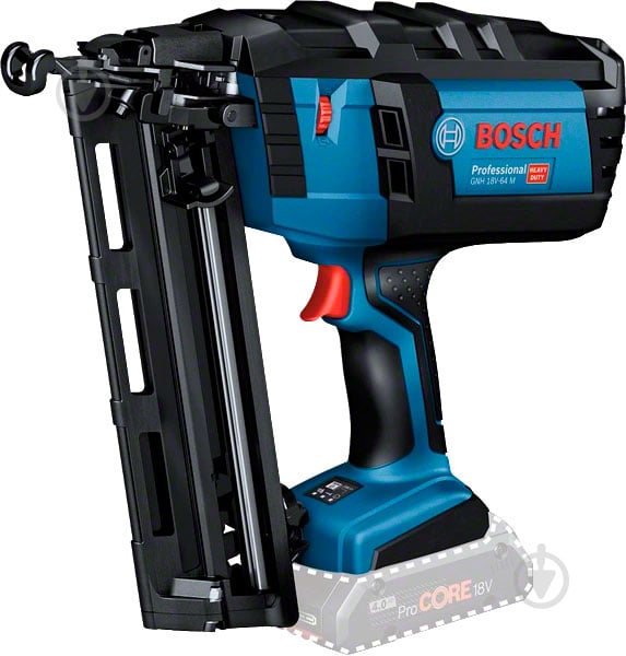 Степлер аккумуляторный Bosch Professional GNH 18V-64 M 0601481000 - фото 1