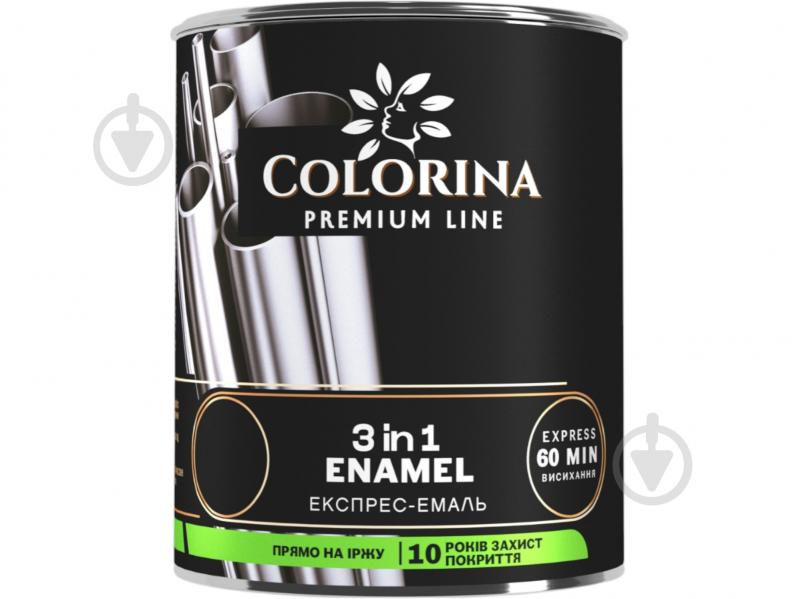 Ґрунт-емаль COLORINA Enamel 3 in 1 зелений глянець 2,5 л - фото 1 Ґрунт-емаль COLORINA Enamel 3 in 1 зелений глянець 2,5 л - фото 1