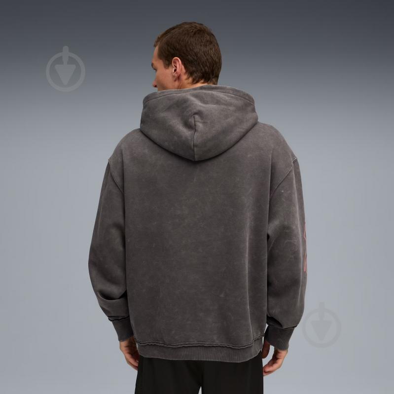 Джемпер Puma LaMelo World Tour-nament Hoodie 63243301 р.XL сірий - фото 2 Джемпер Puma LaMelo World Tour-nament Hoodie 63243301 р.XL сірий - фото 2