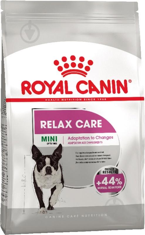 Корм сухой для взрослых собак для малых пород Royal Canin MINI RELAX CARE (Мини Релакс Кер), 3 кг 3 кг - фото 1