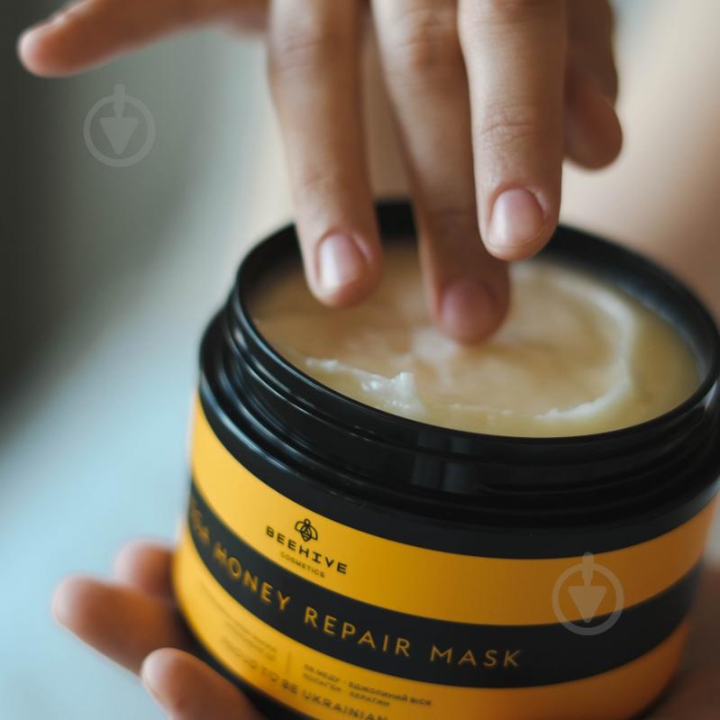 Маска для волос Beehive Cosmetics Mega Honey repair mask 250 мл - фото 6