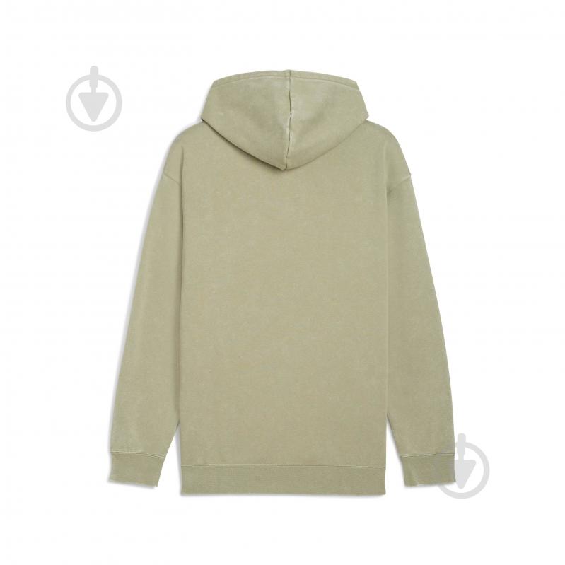 Джемпер Puma ESS ELEVATED Relaxed Wash Hoodie FL 68804982 р.XL хакі - фото 5