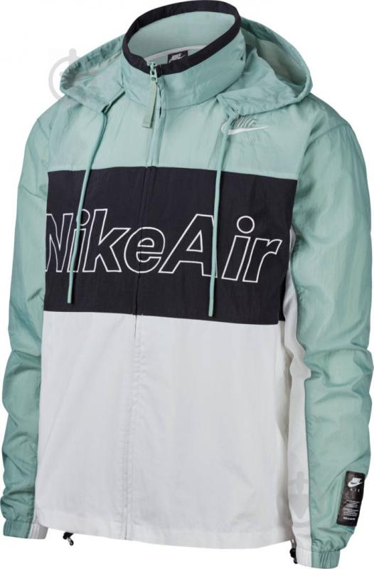 Пуховик мужской демисезонный Nike M NSW NIKE AIR JKT HD WVN CJ4856-352 р.XL разноцветный - фото 1