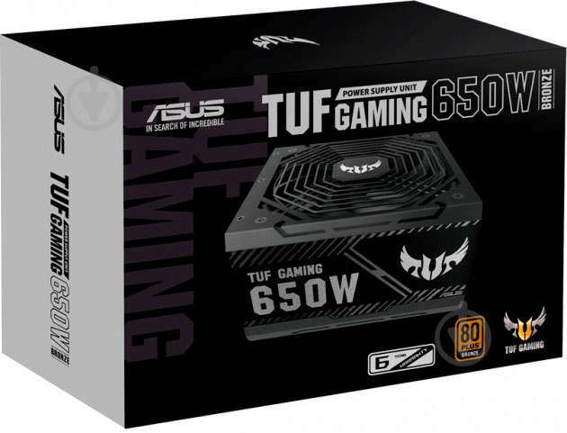 Блок живлення Asus TUF-GAMING-650B 650 Вт - фото 12