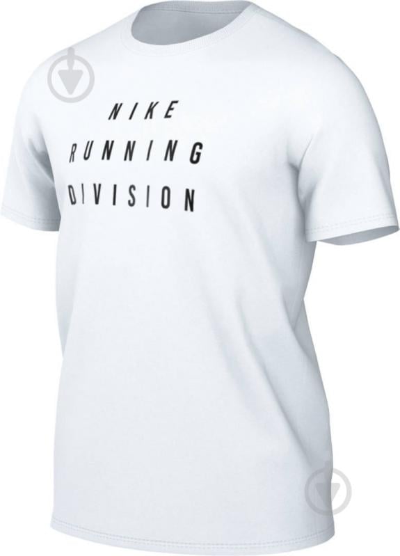 Футболка Nike DF TEE RUN DIV FD0122-100 р.XL белый - фото 5
