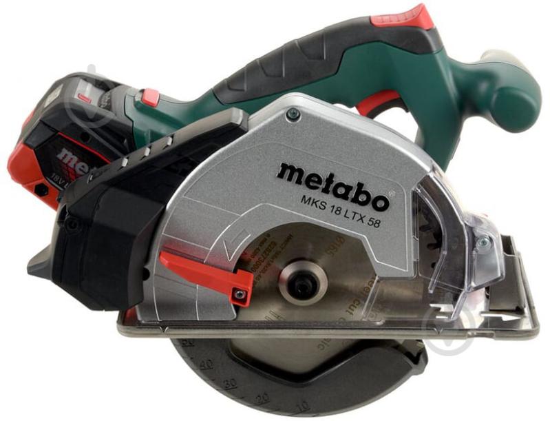 Пилка дискова Metabo MKS 18 LTX 58 600771840 - фото 9