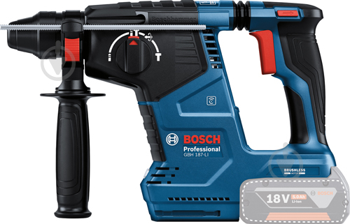 Перфоратор Bosch Professional GBH 187-LI 0611923020 - фото 4