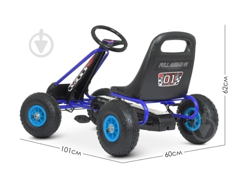 Веломобиль Bambi kart M 0645(2)-4 - фото 3