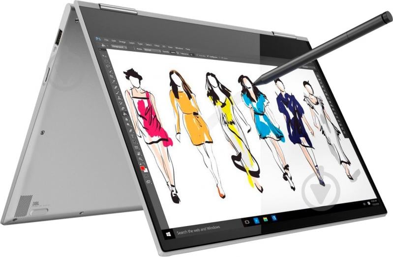 Ноутбук Lenovo Yoga 730 15.6" (81CU0054RA) platinum - фото 8