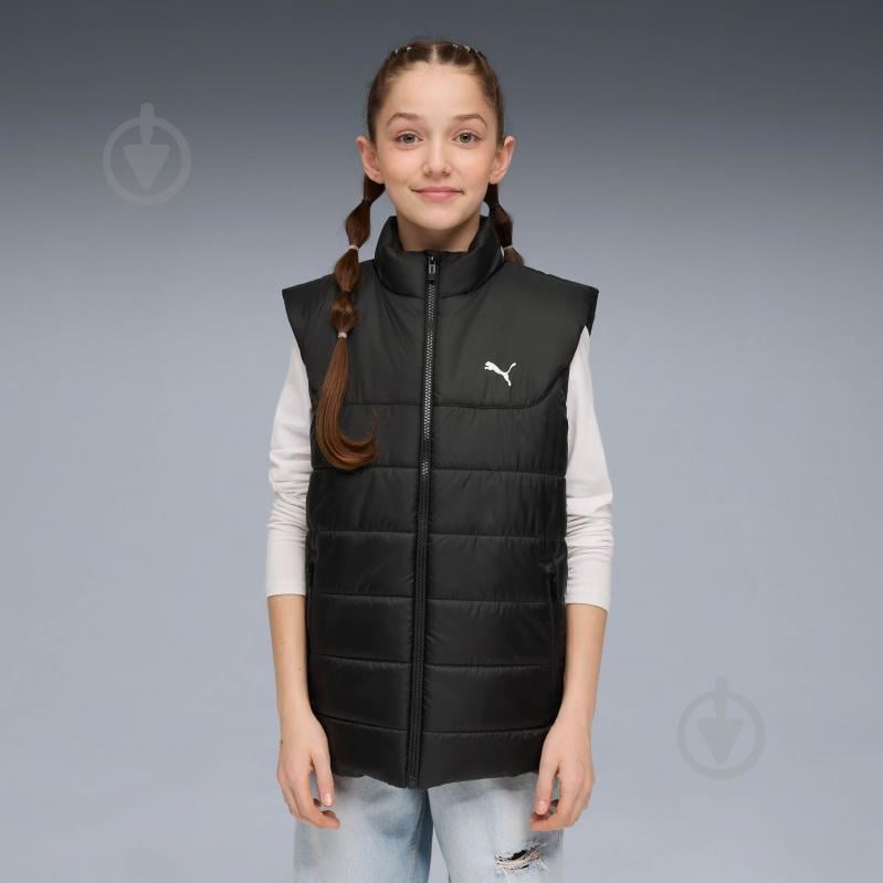 Жилет Puma ESS PADDED VEST р. 140 68522401 черный - фото 1 Жилет Puma ESS PADDED VEST р. 140 68522401 черный - фото 1