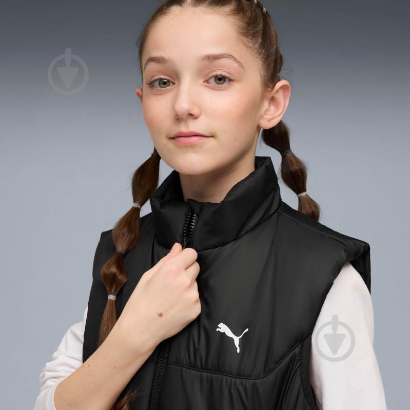 Жилет Puma ESS PADDED VEST р. 140 68522401 черный - фото 3 Жилет Puma ESS PADDED VEST р. 140 68522401 черный - фото 3