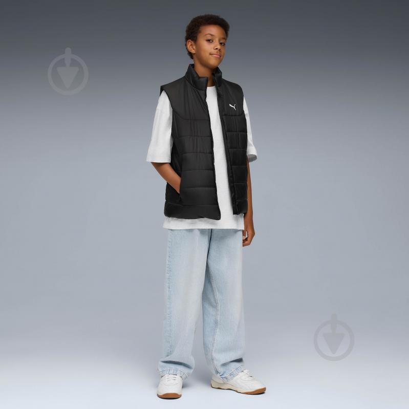 Жилет Puma ESS PADDED VEST р. 140 68522401 черный - фото 4 Жилет Puma ESS PADDED VEST р. 140 68522401 черный - фото 4