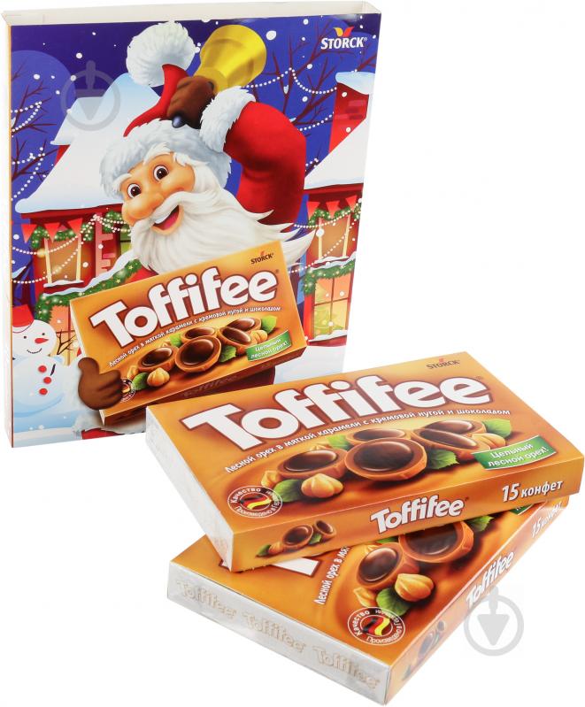 Цукерки Toffifee Санта 250 г (4014400923162) - фото 3