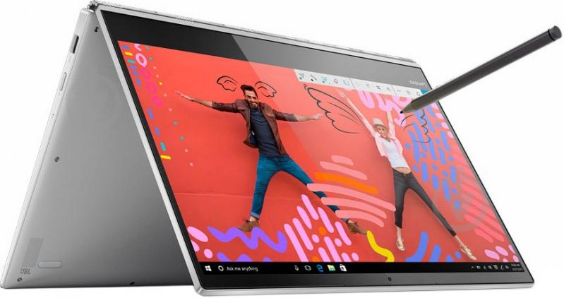 Ноутбук Lenovo Yoga 920 13.9" (80Y8005HRA) platinum - фото 6