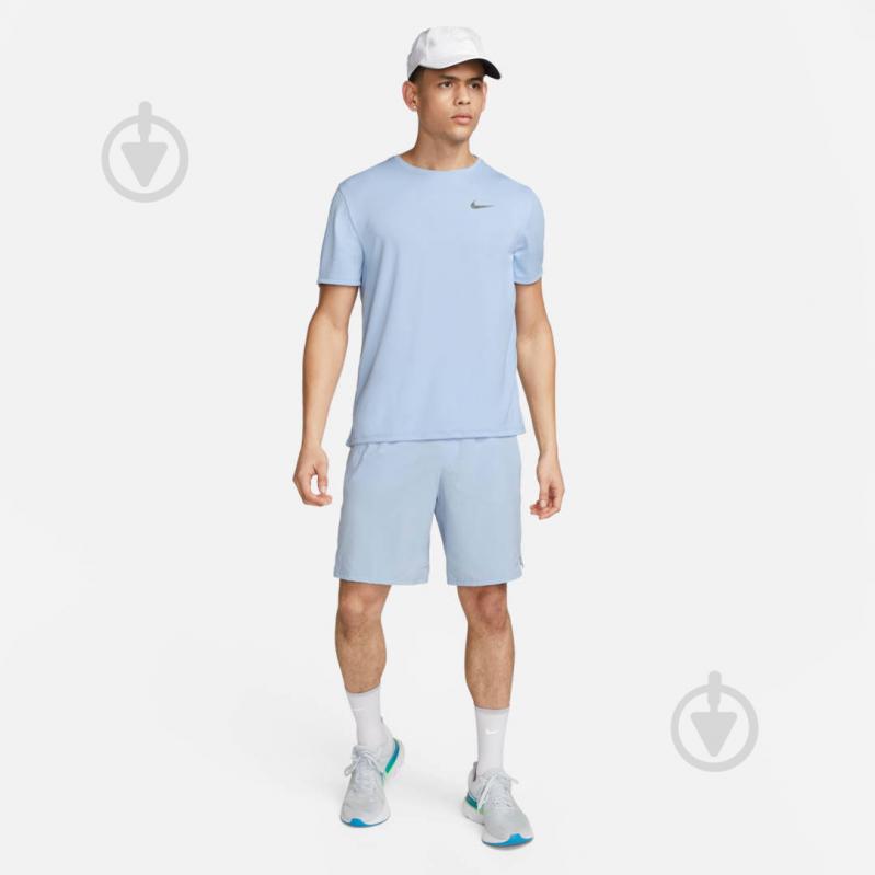 Футболка Nike DF UV MILER SS DV9315-479 р.2XL голубой - фото 5