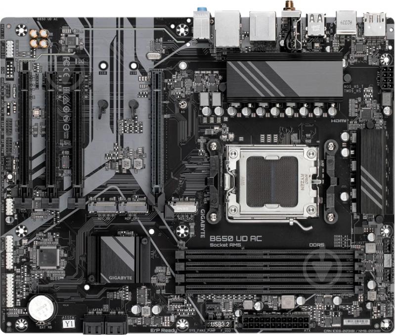 Материнская плата Gigabyte B650 UD AC (Socket AM5, AMD B650, ATX) - фото 3