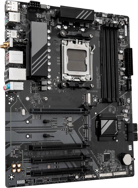 Материнская плата Gigabyte B650 UD AC (Socket AM5, AMD B650, ATX) - фото 2