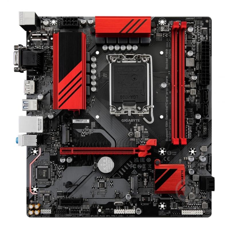 Материнская плата Gigabyte B760M GAMING (Socket 1700, Intel B760, micro ATX) - фото 1