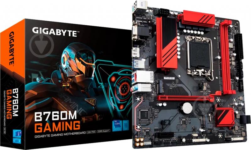 Материнская плата Gigabyte B760M GAMING (Socket 1700, Intel B760, micro ATX) - фото 5