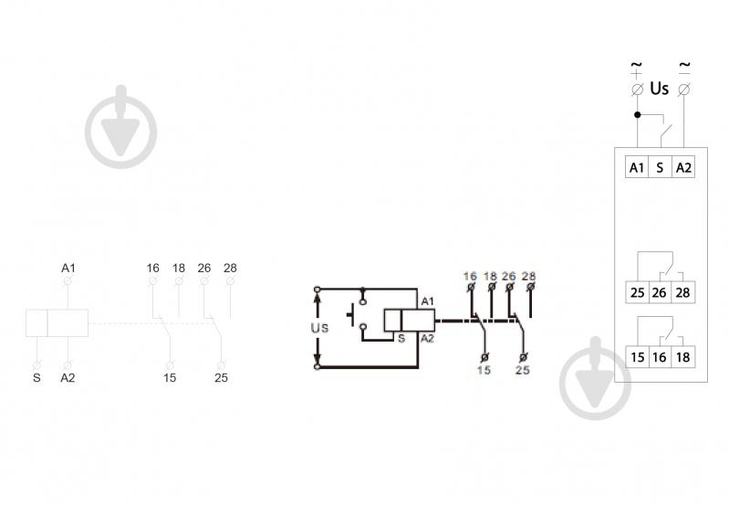 Реле затримки вмикання/вимикання Аско-Укрем NTE9-B2 - фото 5